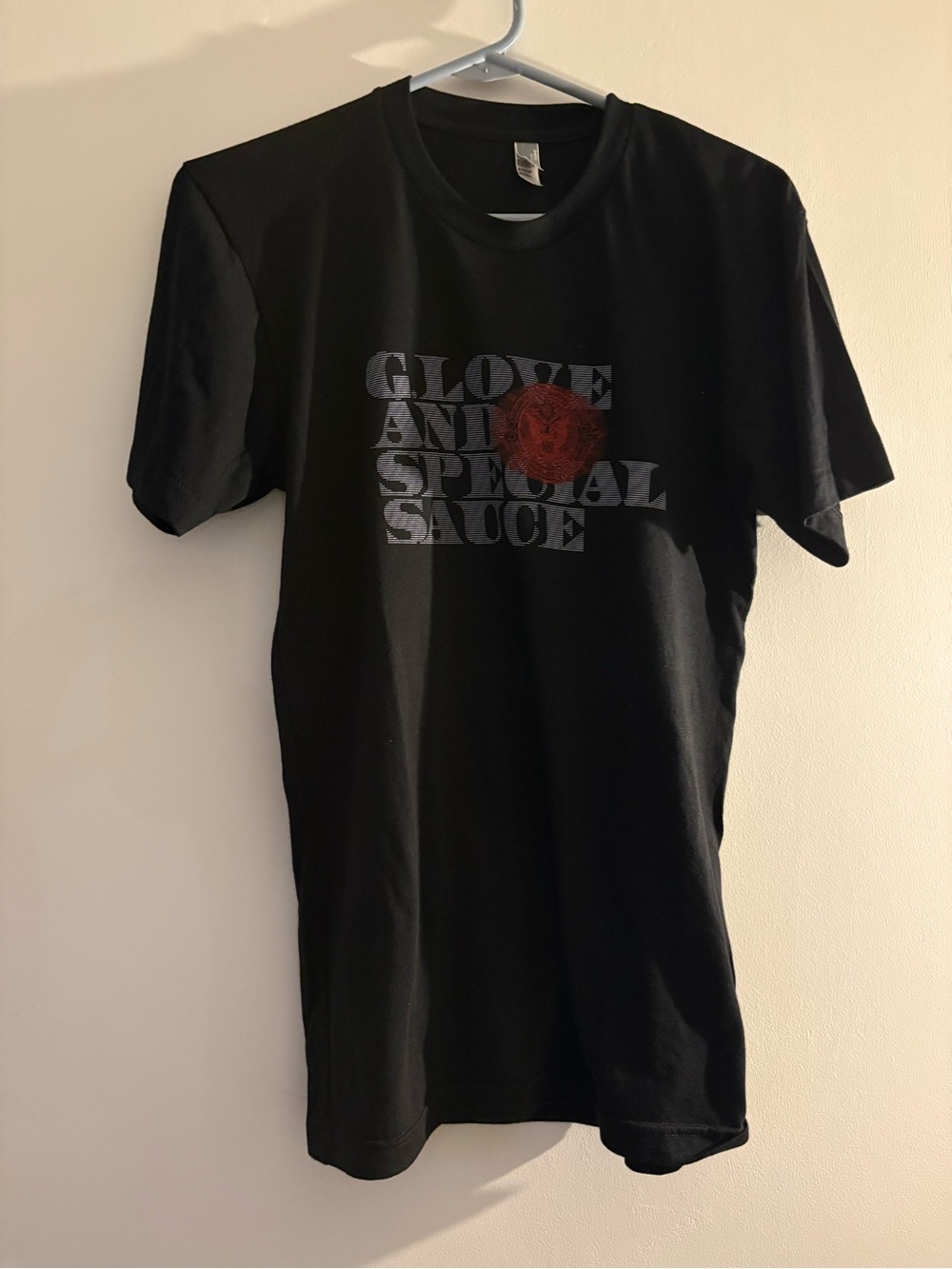 American Apparel Black Tee with G LOVE AND SPECIAL SAUCE logo